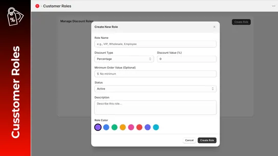 Smart Role Discount screenshot