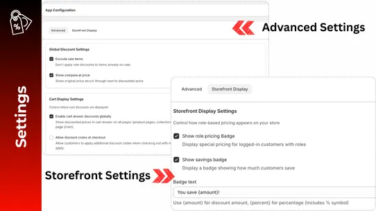 Smart Role Discount screenshot