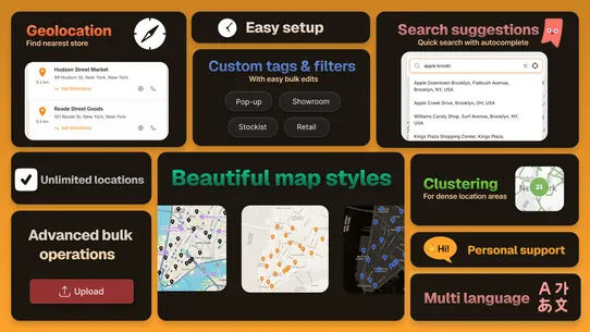 Mapsy: Store Locator &amp; Maps screenshot