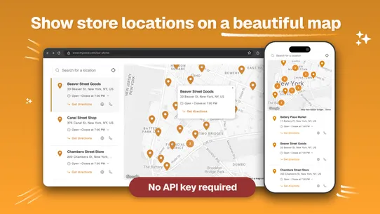 Mapsy: Store Locator &amp; Maps screenshot