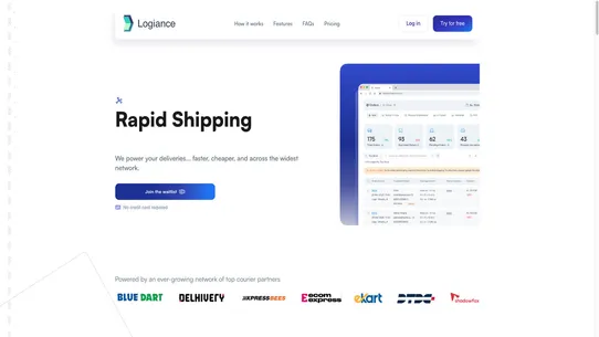 Logiance Logistics screenshot