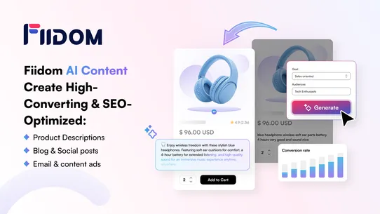 Fiidom SEO AI Blog Builder screenshot