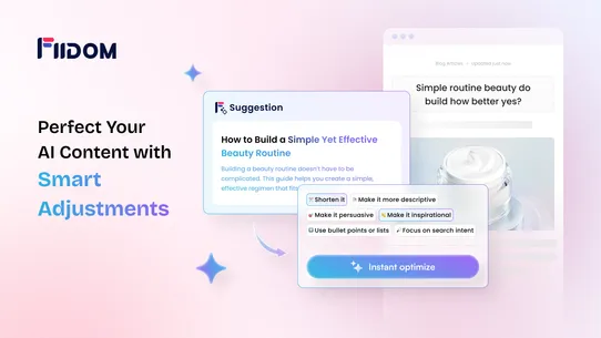 FD SEO AI Blog Post Builder screenshot