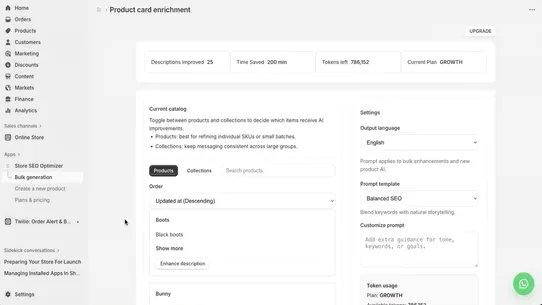 Store SEO Optimizer screenshot