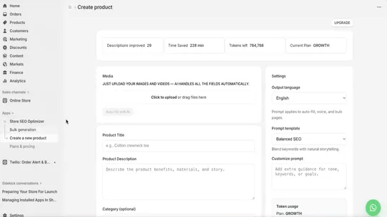 Store SEO Optimizer screenshot