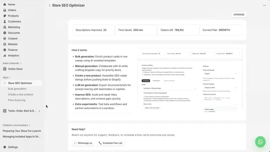 Store SEO Optimizer screenshot