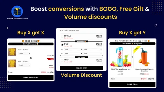 BOGO &amp; Volume Discounts | HA screenshot