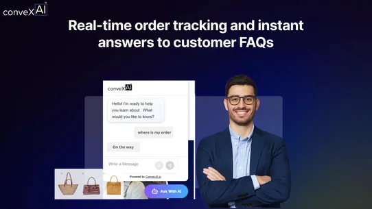 ConveX AI Chatbot screenshot
