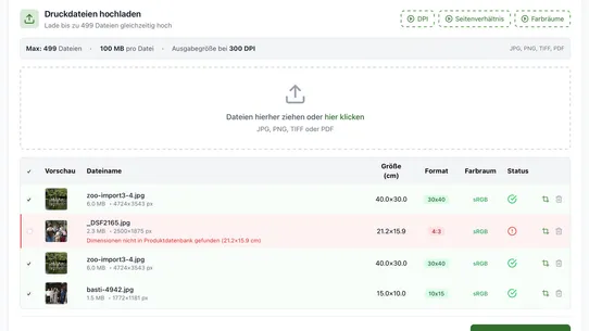 artidomo Print on Demand DE screenshot