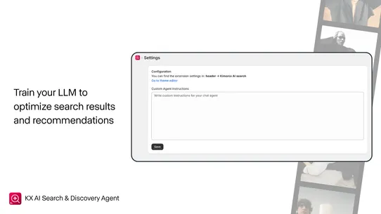 KX AI Search &amp; Discovery Agent screenshot
