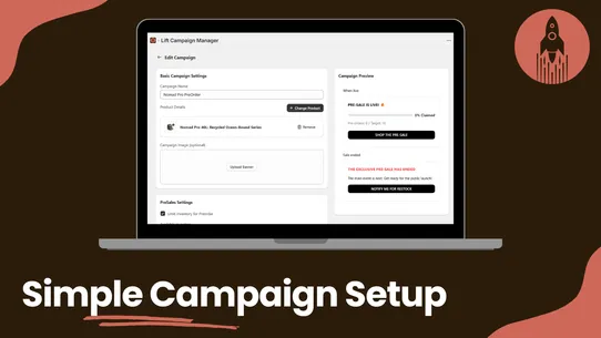 Lift: Crowdfunding, PreSales screenshot