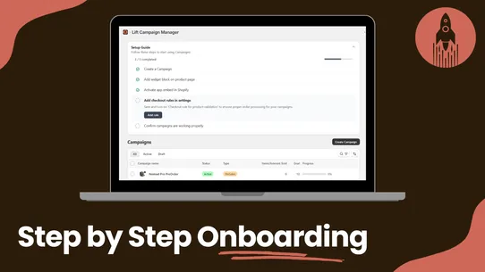 Lift: Crowdfunding, PreSales screenshot