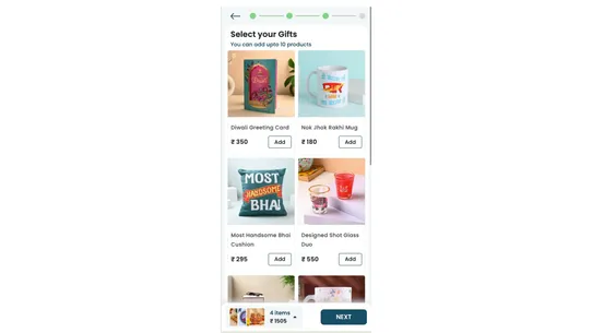 MyEra Dynamic Hamper Builder screenshot