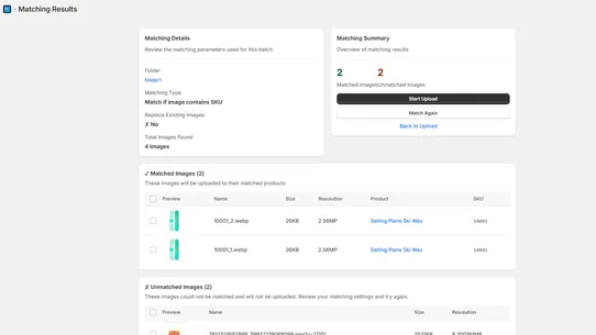 CFO Product Image Sync screenshot