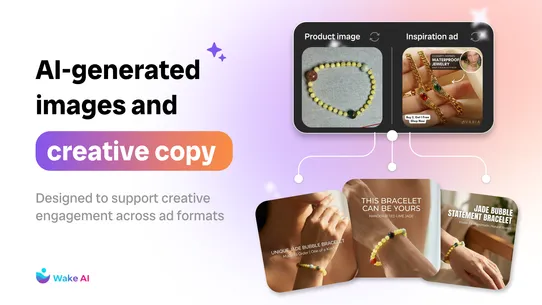 Wake AI Ads Creative Creator screenshot