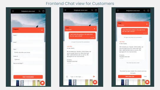 Daacreators Helpdesk screenshot