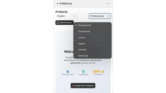 FixMyDrop screenshot