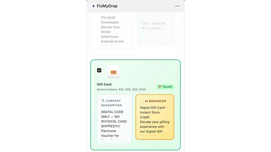 FixMyDrop screenshot