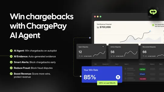 ChargePay: Chargeback AI Agent screenshot