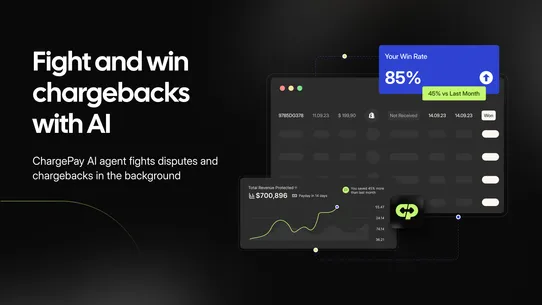 ChargePay: Chargeback AI Agent screenshot