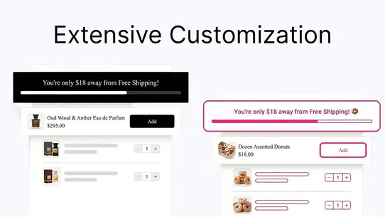 ConvertBar ‑ Free Shipping Bar screenshot