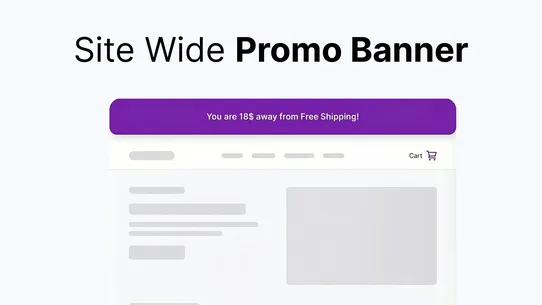 ConvertBar ‑ Free Shipping Bar screenshot