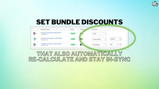 Automatic Bundle Pricing screenshot