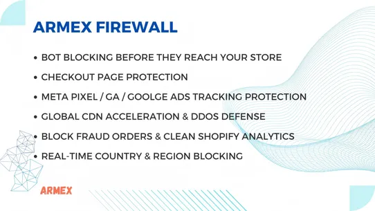 Armex: Block Checkout Bots screenshot