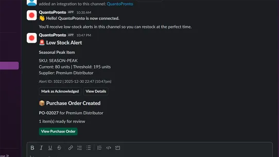 QuantoPronto screenshot