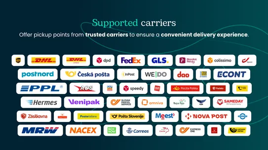 Octolize Pickup Points PRO screenshot