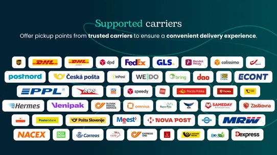 Octolize Pickup Points PRO screenshot