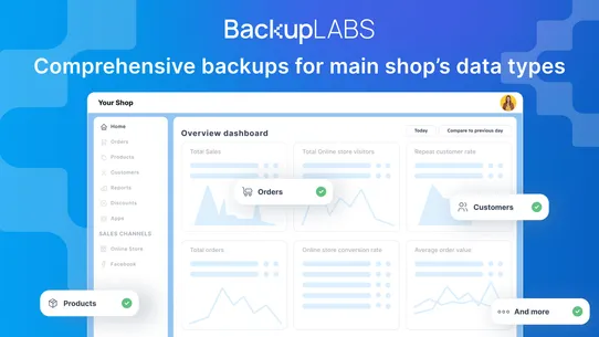 BackupLABS: Backups &amp; Restore screenshot