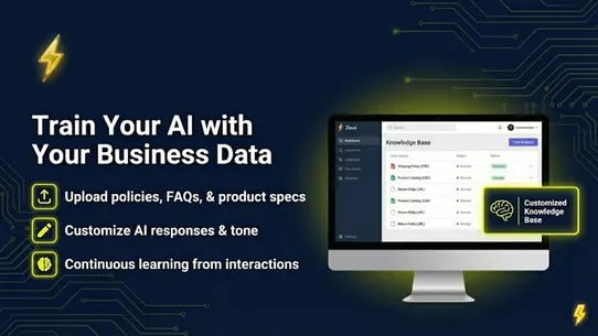 Zeus AI Sales &amp; Support Chat screenshot