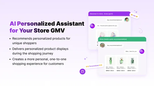 Algoshop AI Sales Chatbot screenshot