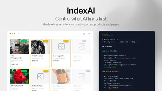 IndexAI ‑ AI Discovery screenshot