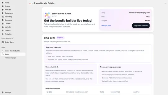 Scene Bundle Builder screenshot