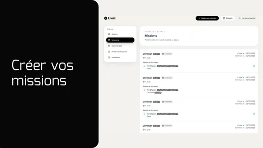 Livali ‑ Livraison locale screenshot