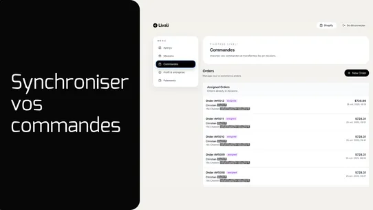Livali ‑ Livraison locale screenshot