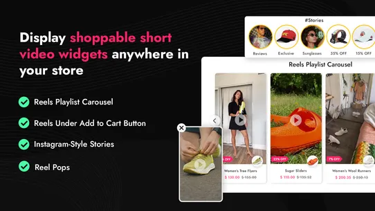 ReelUp‑Shoppable Videos+ Reels screenshot