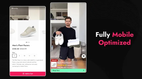 ReelUp‑Shoppable Videos+ Reels screenshot