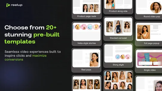 ReelUp‑Shoppable Videos+ Reels screenshot