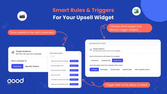 GA: Upsell screenshot