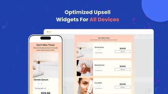 GA: Upsell screenshot