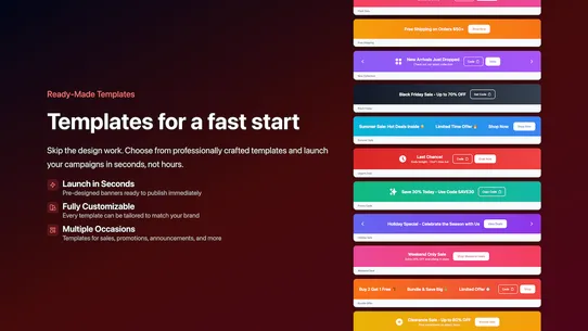 Easy Banner Bar by Lariskit screenshot