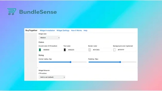 BundleSense screenshot