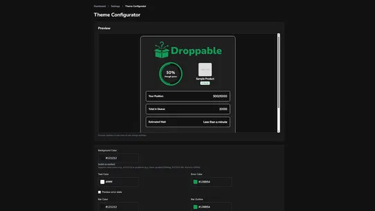 Droppable screenshot