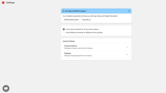 Kite Pickup Delivery Date screenshot