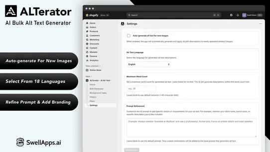 ALTerator ‑ AI Alt Text screenshot