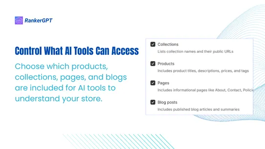 RankerGPT ‑ AI Store Discovery screenshot