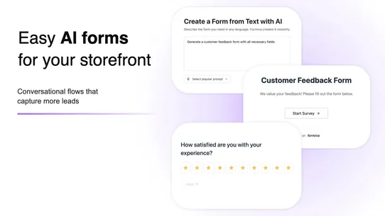 Formiva AI Custom Form Builder screenshot